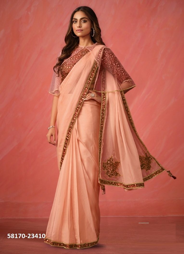 ELGANCIA - Catalog # 58170 (Set of 9 Sarees) by Brand MAHOTSAV