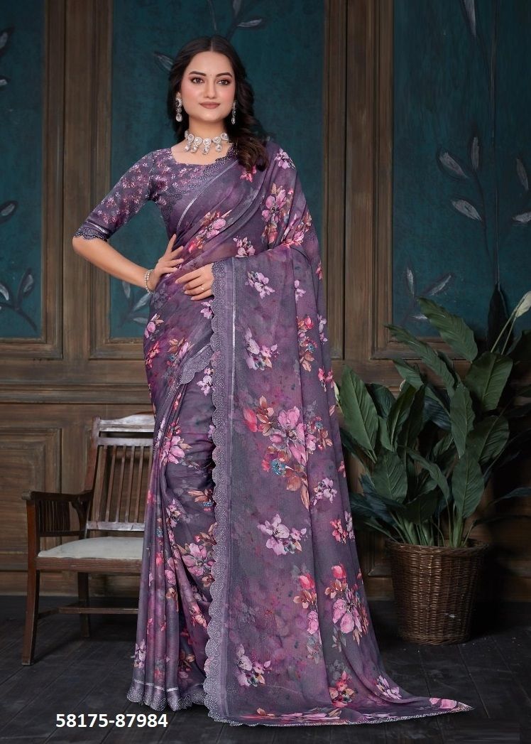 ESTELLA - Catalog # 58175 (Set of 12 Sarees) by Brand VIPUL FASHIONS ESTELLA - Catalog # 58175 (Set of 12 Sarees) by Brand VIPUL FASHIONS