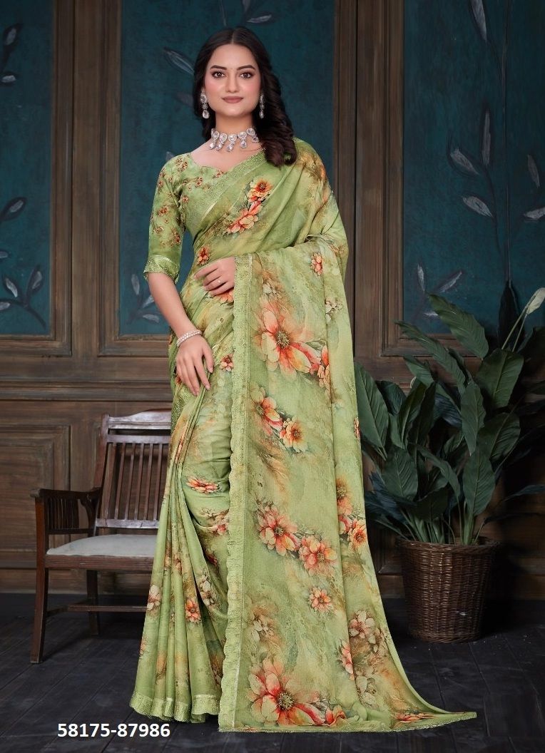 ESTELLA - Catalog # 58175 (Set of 12 Sarees) by Brand VIPUL FASHIONS ESTELLA - Catalog # 58175 (Set of 12 Sarees) by Brand VIPUL FASHIONS
