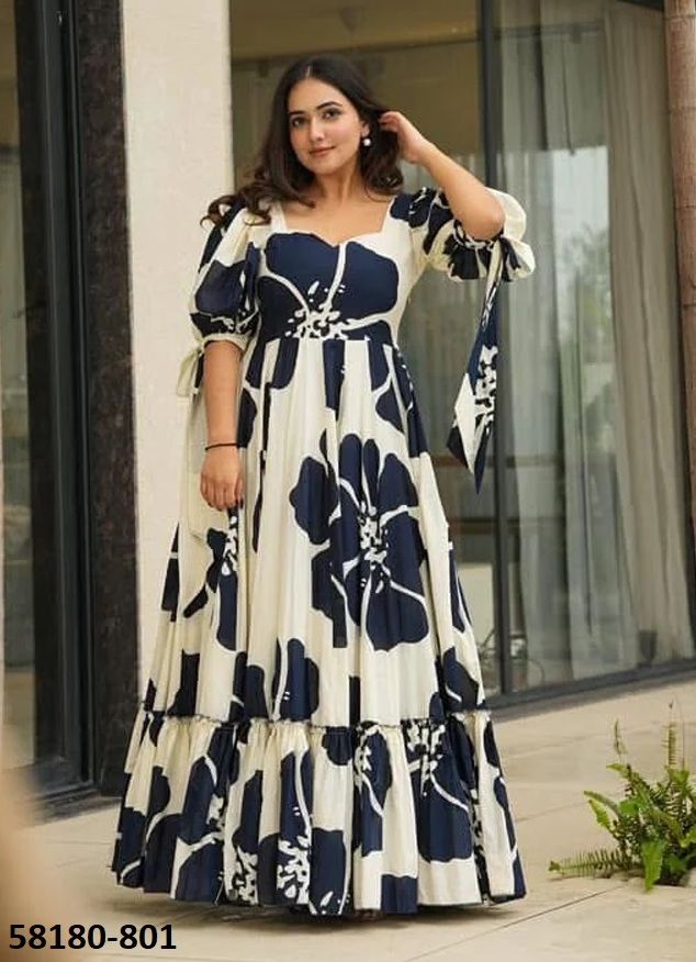 DEVI 8 - Catalog # 58180 (Set of 3 Readymade Gowns) by Brand STROLLAY ® DEVI 8 - Catalog # 58180 (Set of 3 Readymade Gowns) by Brand STROLLAY ®