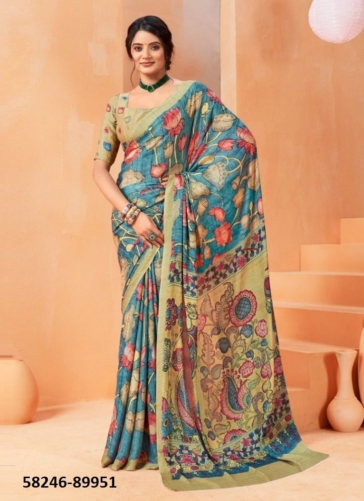 ANTIQUE ROYAL 14 - Catalog # 58246 (Set of 12 Sarees) by Brand VIPUL FASHIONS