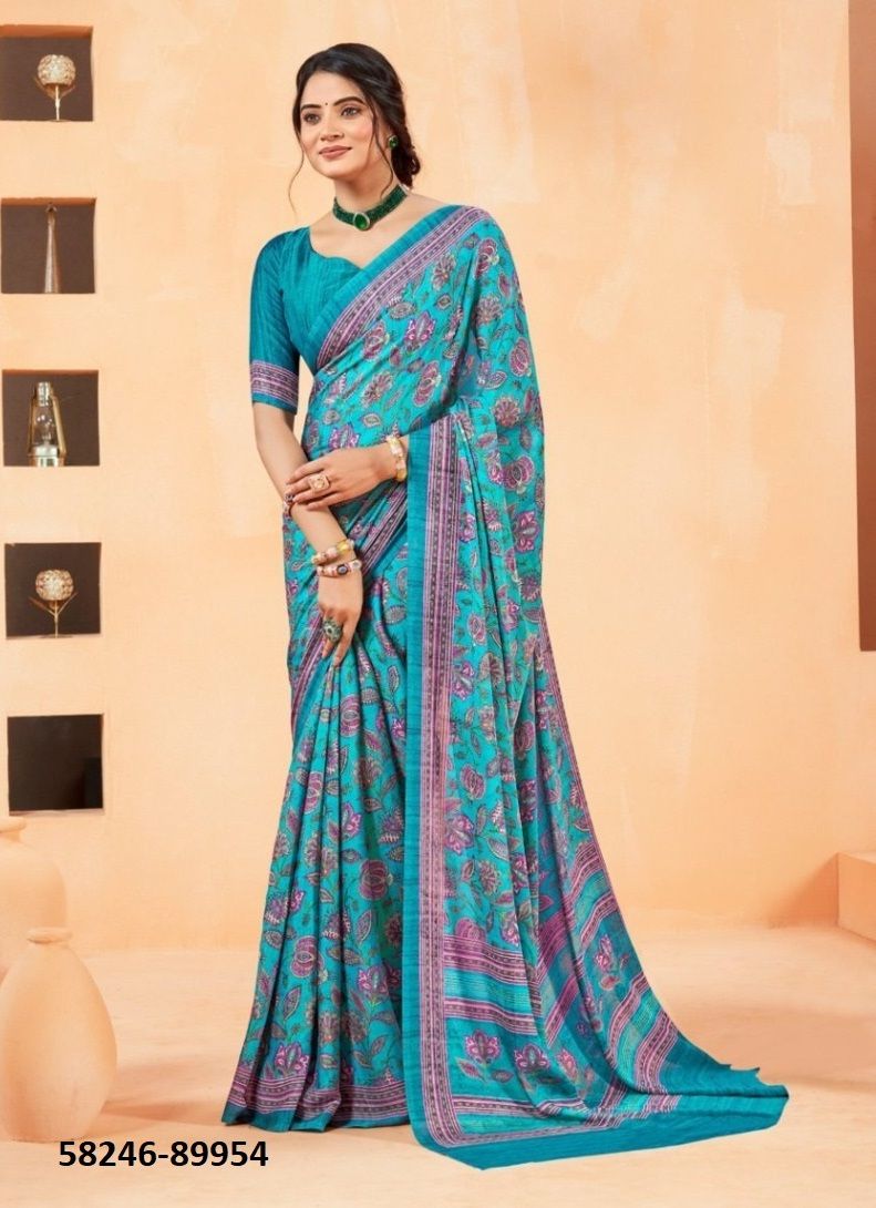 ANTIQUE ROYAL 14 - Catalog # 58246 (Set of 12 Sarees) by Brand VIPUL FASHIONS