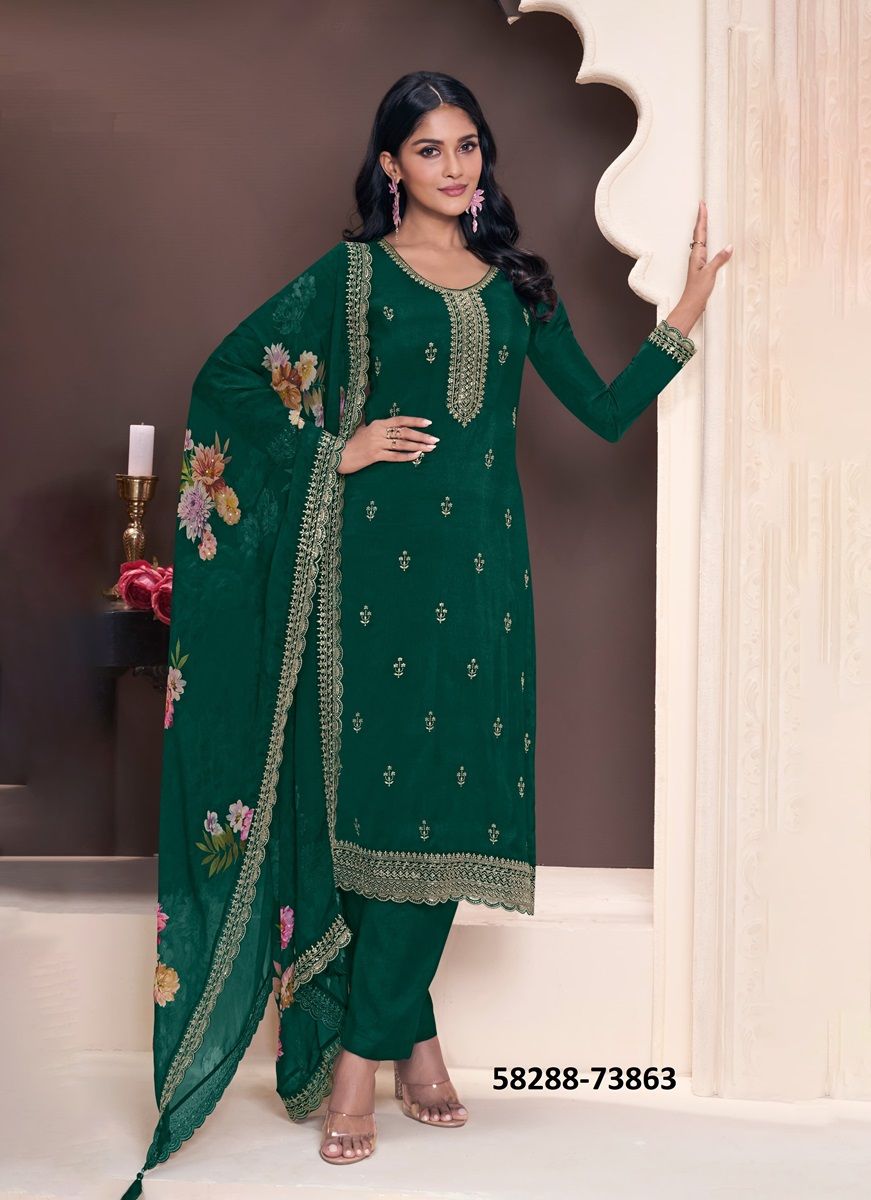 SHIVANGI 2 - Catalog # 58288 (Set of 4 Semi-Stitched / Un-Stitched Suits) by Brand VINAY FASHION LLP SHIVANGI 2 - Catalog # 58288 (Set of 4 Semi-Stitched / Un-Stitched Suits) by Brand VINAY FASHION LLP