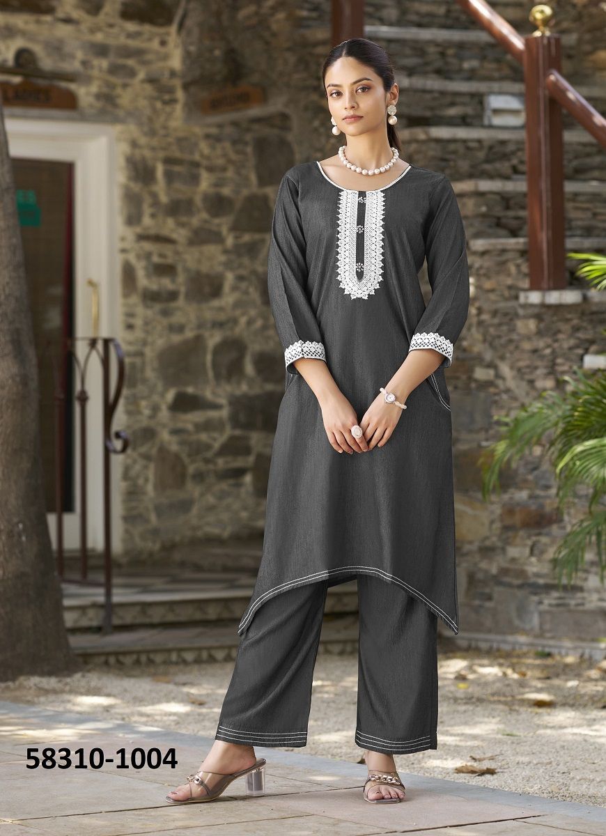 ADITI - Catalog # 58310 (Set of 4 Tops With Bottoms) by Brand KARISSA