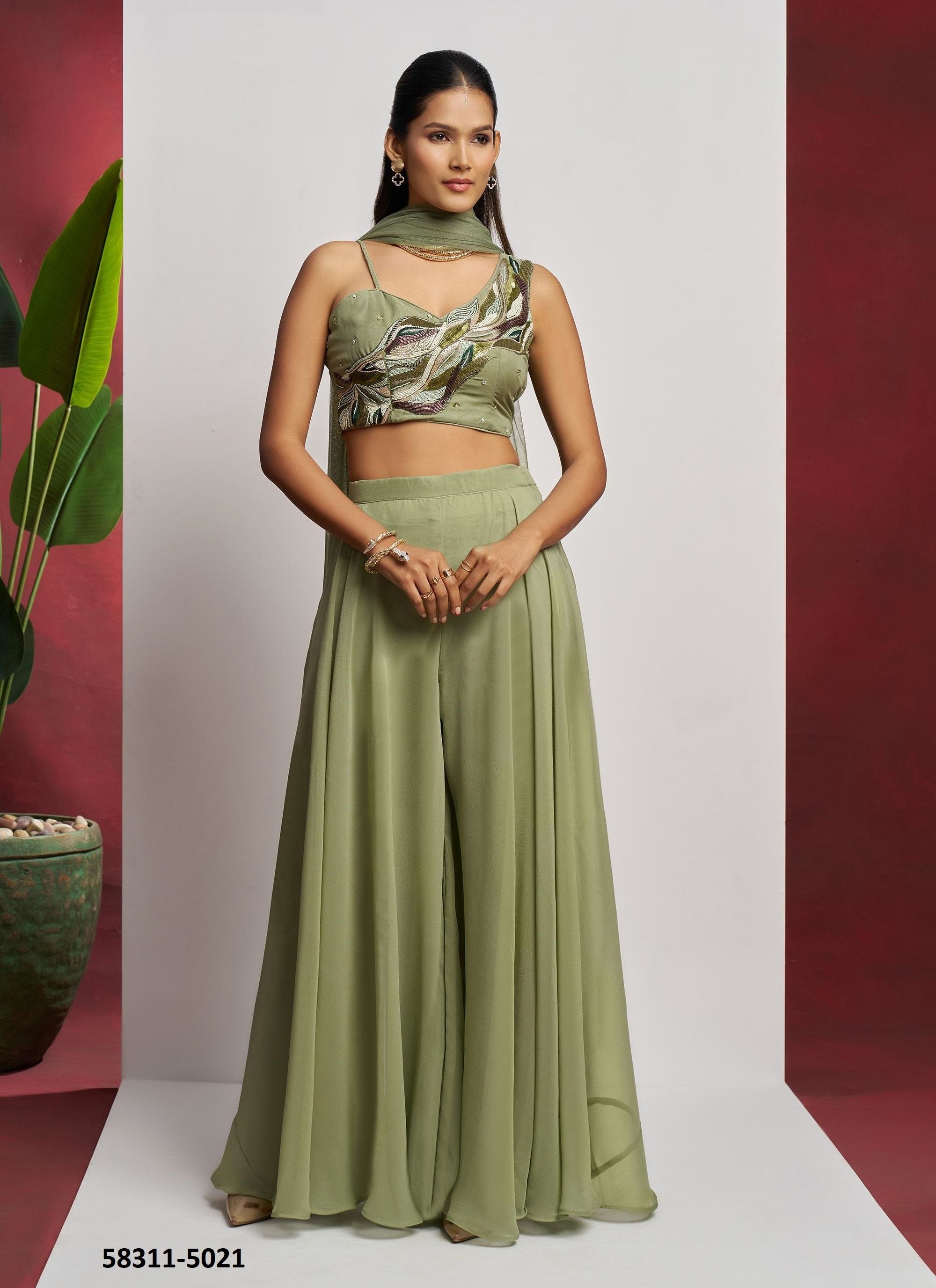 READYMADE 3 - Catalog # 58311 (Set of 2 Readymade Lehengas) by Brand ALIZEH FASHION