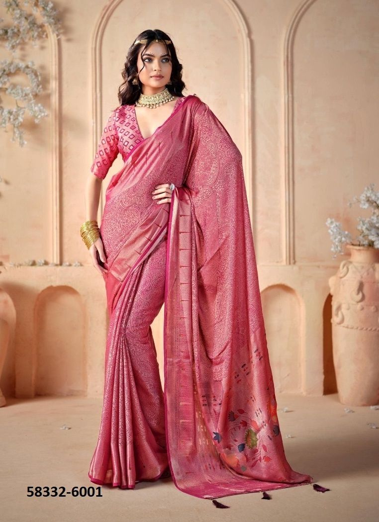 SHALIGRAM 6 - Catalog # 58332 (Set of 6 Sarees) by Brand SHUBH SHREE CREATIONS SHALIGRAM 6 - Catalog # 58332 (Set of 6 Sarees) by Brand SHUBH SHREE CREATIONS