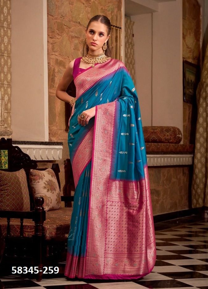 GATHA SILK - Catalog # 58345 (Set of Sarees) by Brand STROLLAY ® GATHA SILK - Catalog # 58345 (Set of Sarees) by Brand STROLLAY ®
