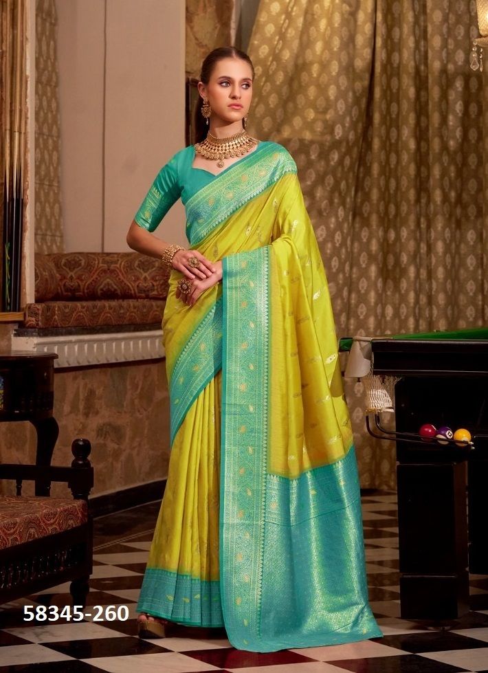 GATHA SILK - Catalog # 58345 (Set of Sarees) by Brand STROLLAY ® GATHA SILK - Catalog # 58345 (Set of Sarees) by Brand STROLLAY ®