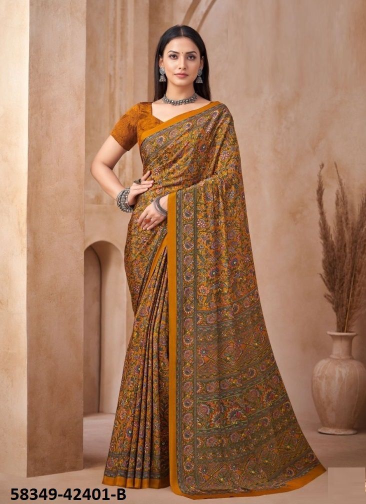 VIVANTA SILK 44 - Catalog # 58349 (Set of 12 Sarees) by Brand RUCHI SAREES VIVANTA SILK 44 - Catalog # 58349 (Set of 12 Sarees) by Brand RUCHI SAREES