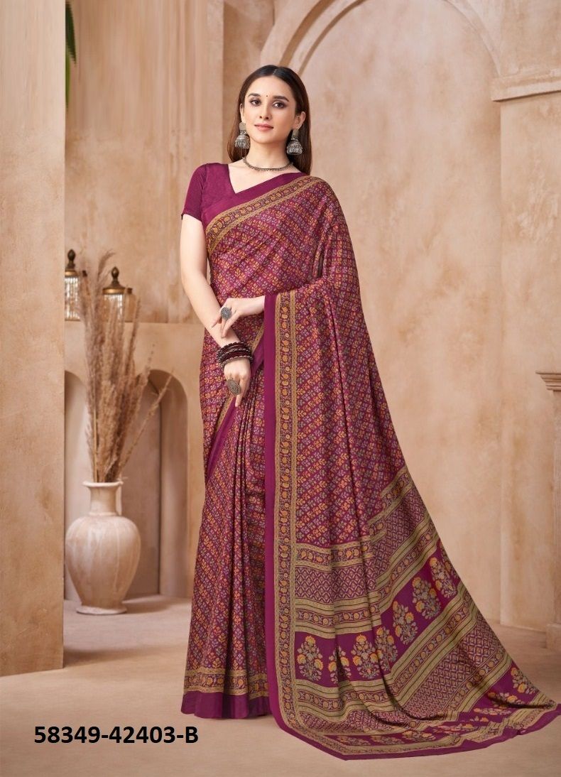 VIVANTA SILK 44 - Catalog # 58349 (Set of 12 Sarees) by Brand RUCHI SAREES VIVANTA SILK 44 - Catalog # 58349 (Set of 12 Sarees) by Brand RUCHI SAREES