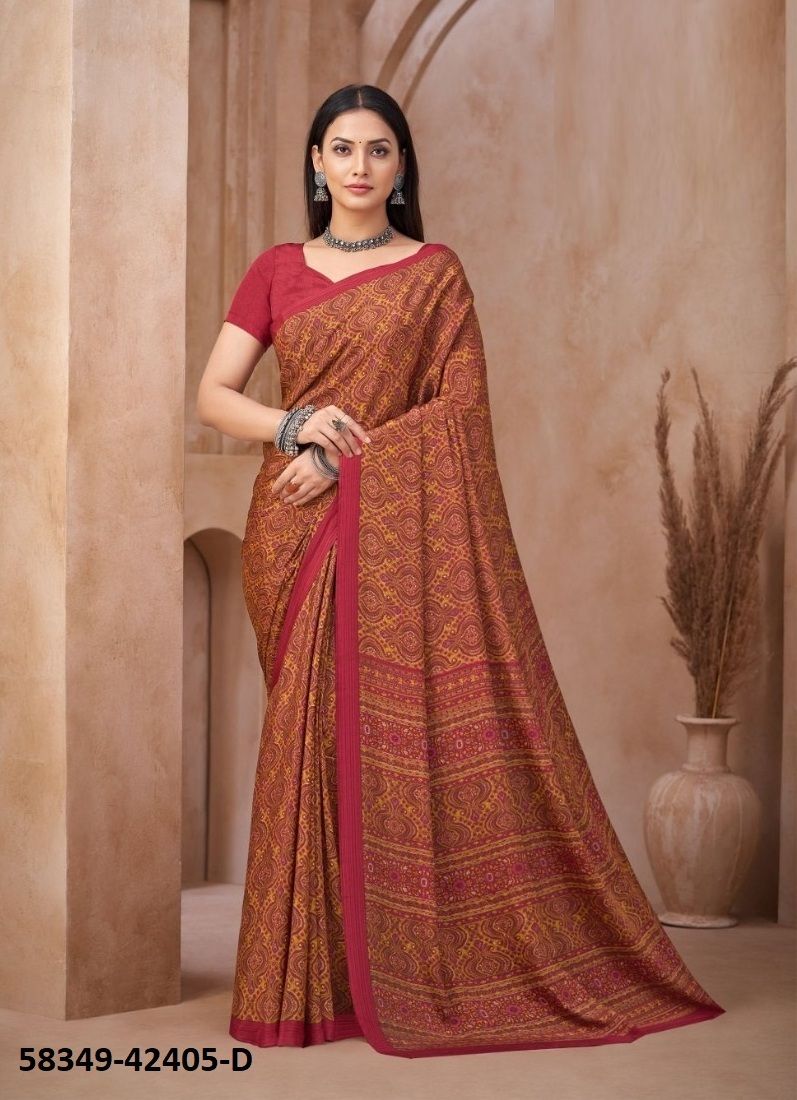 VIVANTA SILK 44 - Catalog # 58349 (Set of 12 Sarees) by Brand RUCHI SAREES VIVANTA SILK 44 - Catalog # 58349 (Set of 12 Sarees) by Brand RUCHI SAREES