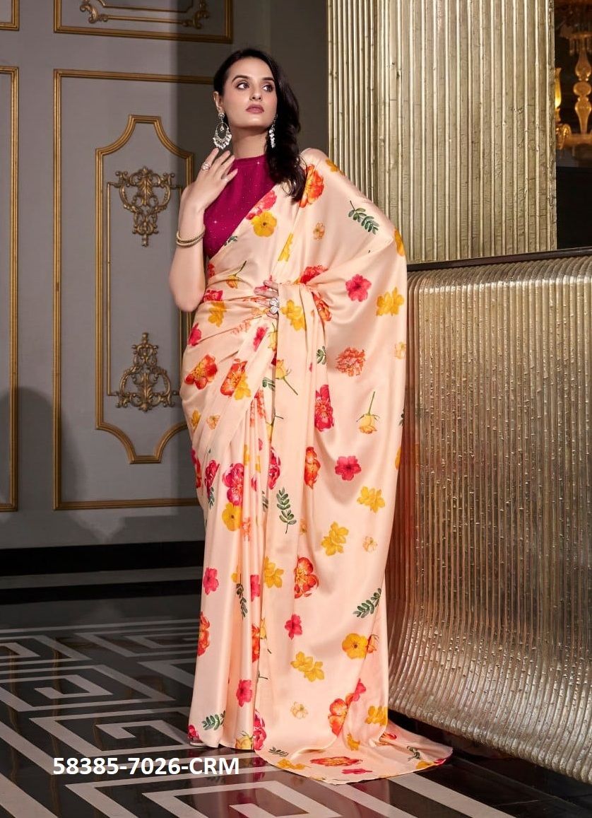 MIKELI - Catalog # 58385 (Set of 4 Sarees) by Brand STROLLAY ® MIKELI - Catalog # 58385 (Set of 4 Sarees) by Brand STROLLAY ®