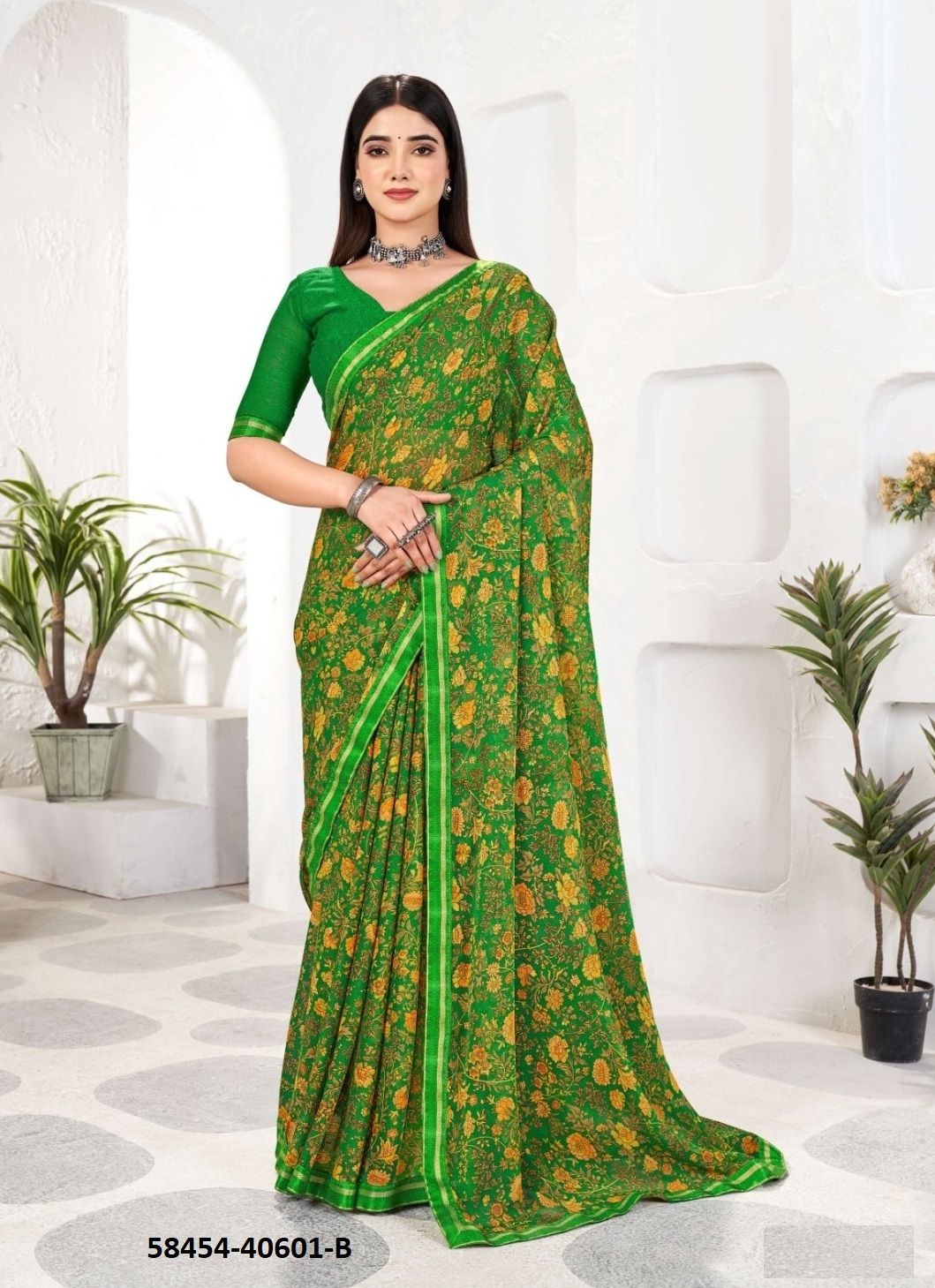 SIMAAYA 31 - Catalog # 58454 (Set of 12 Sarees) by Brand RUCHI SAREES