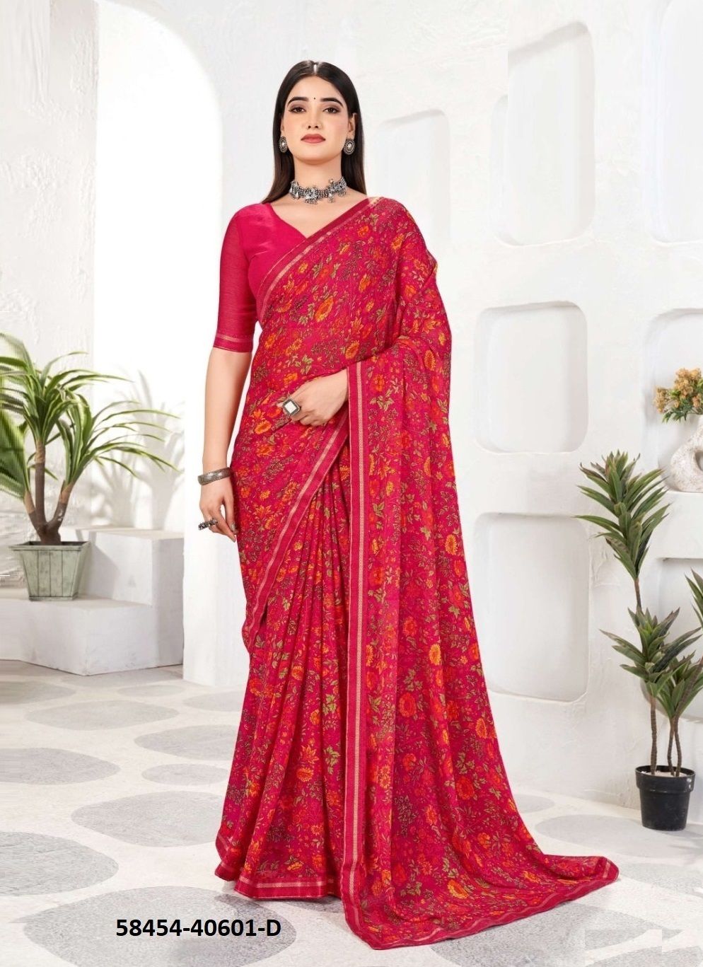 SIMAAYA 31 - Catalog # 58454 (Set of 12 Sarees) by Brand RUCHI SAREES