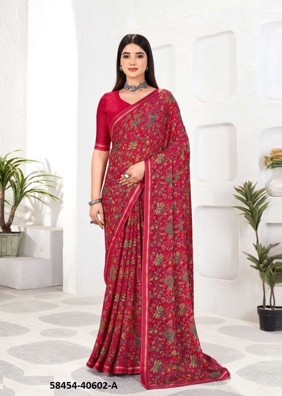 SIMAAYA 31 - Catalog # 58454 (Set of 12 Sarees) by Brand RUCHI SAREES