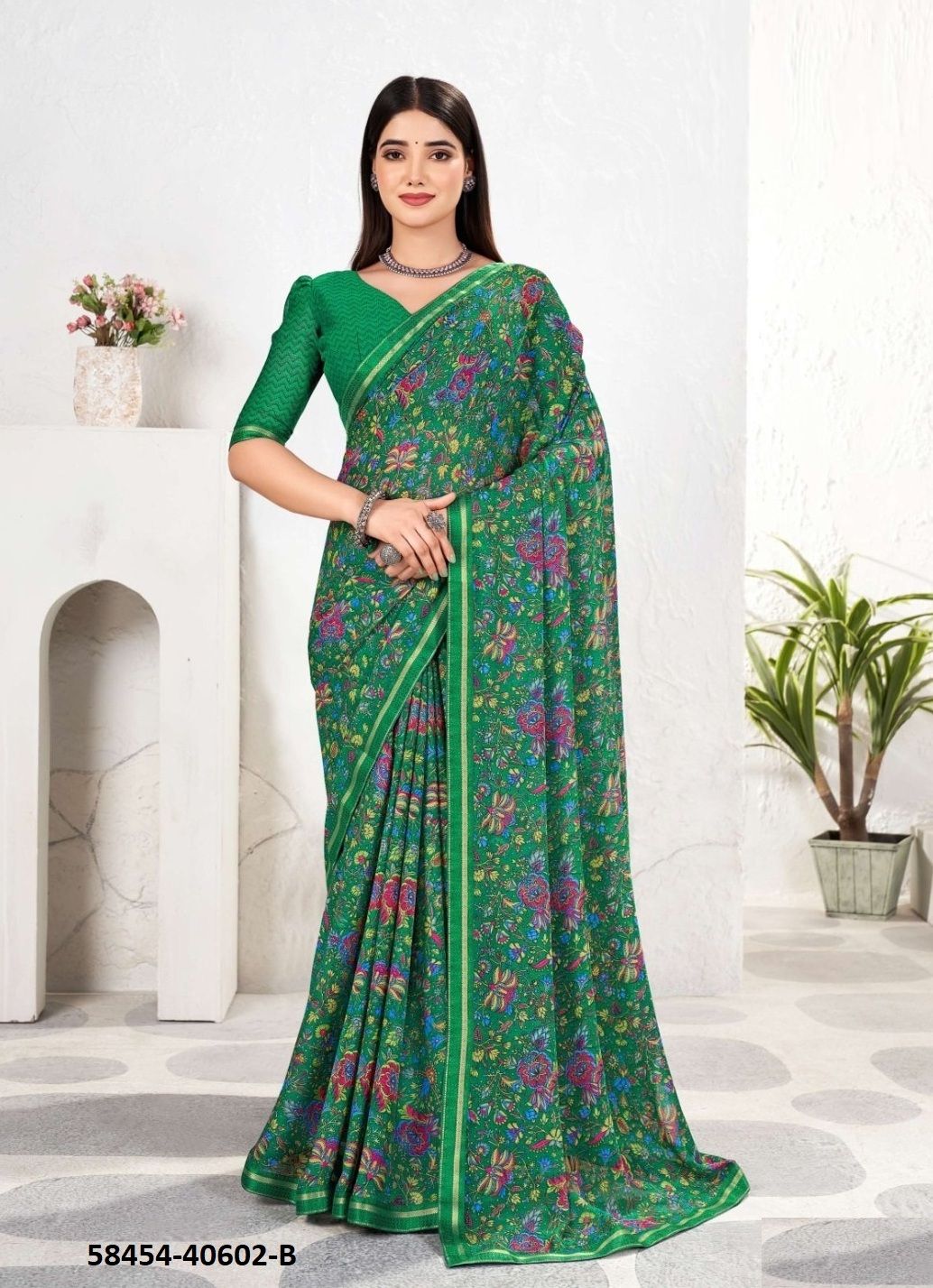 SIMAAYA 31 - Catalog # 58454 (Set of 12 Sarees) by Brand RUCHI SAREES