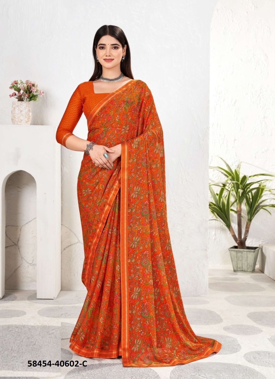 SIMAAYA 31 - Catalog # 58454 (Set of 12 Sarees) by Brand RUCHI SAREES