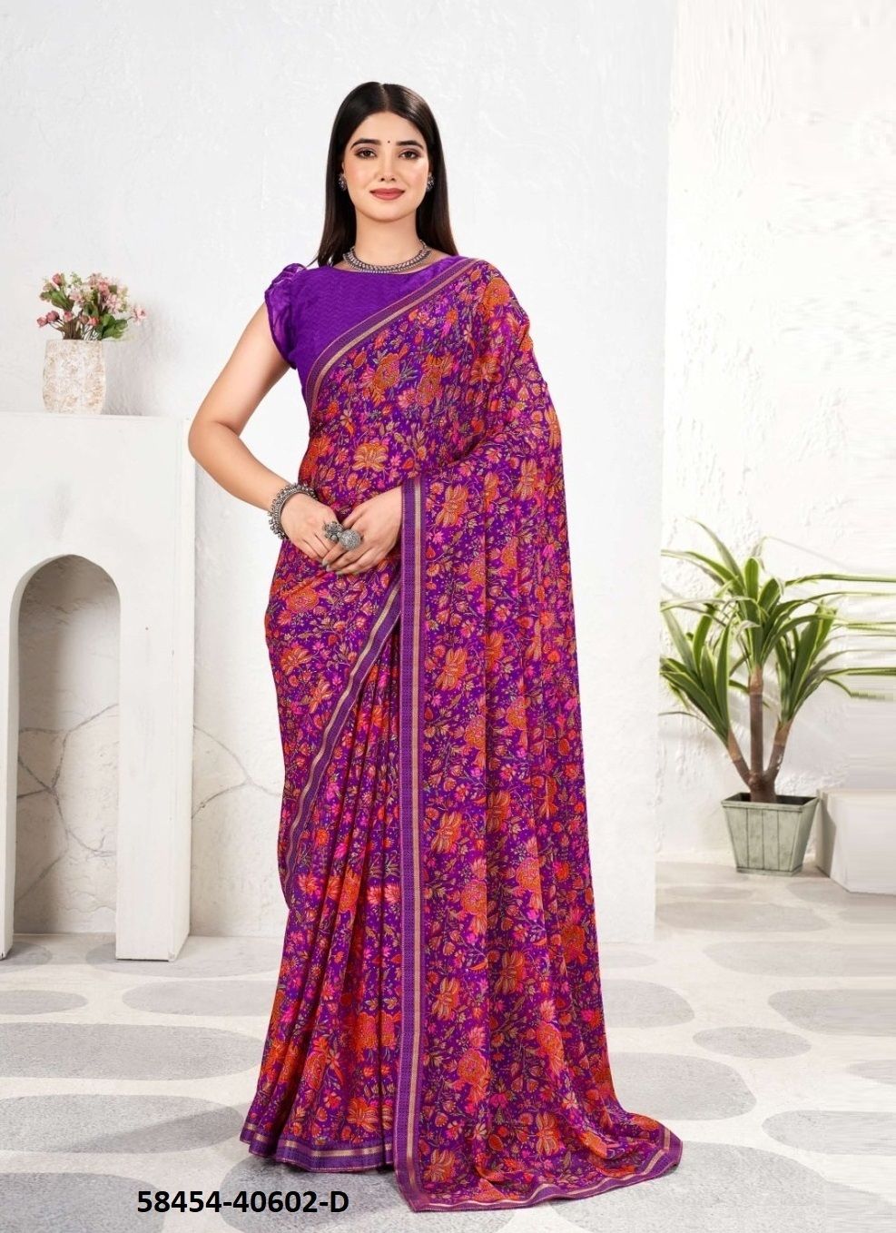 SIMAAYA 31 - Catalog # 58454 (Set of 12 Sarees) by Brand RUCHI SAREES