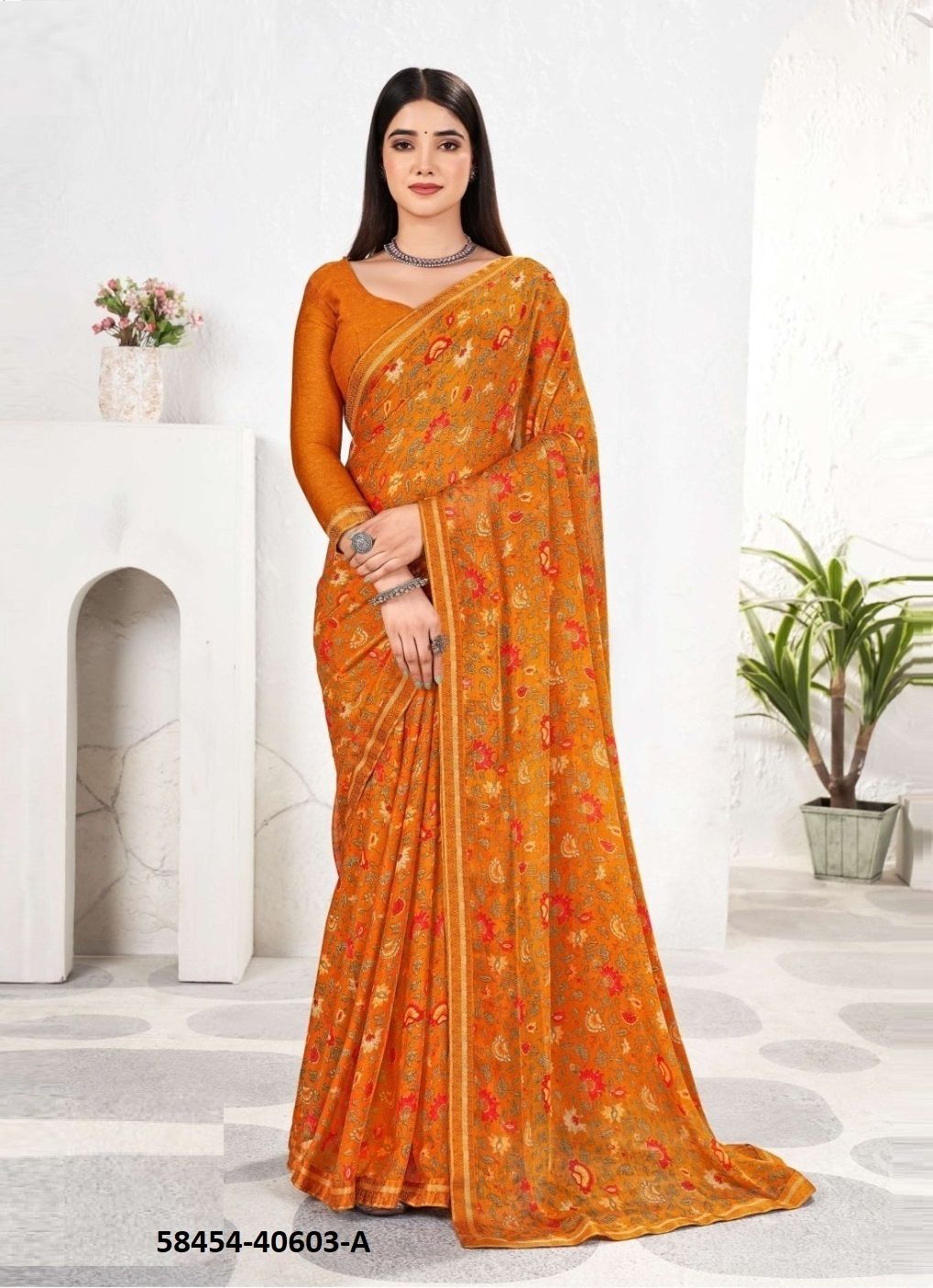 SIMAAYA 31 - Catalog # 58454 (Set of 12 Sarees) by Brand RUCHI SAREES
