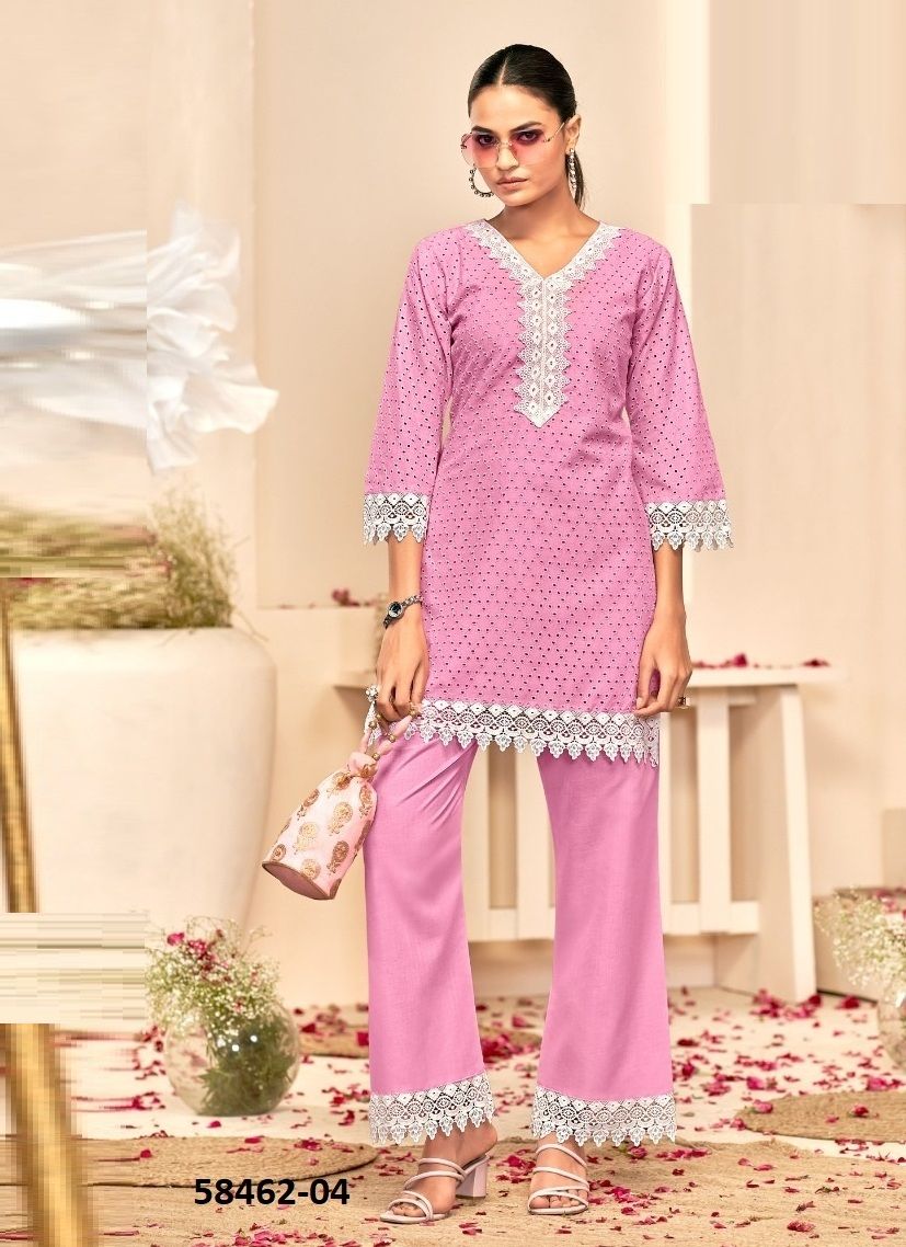 HETAL - Catalog # 58462 (Set of 4 SIZE-SETS [Tops With Bottoms]) by Brand TUNIC HOUSE
