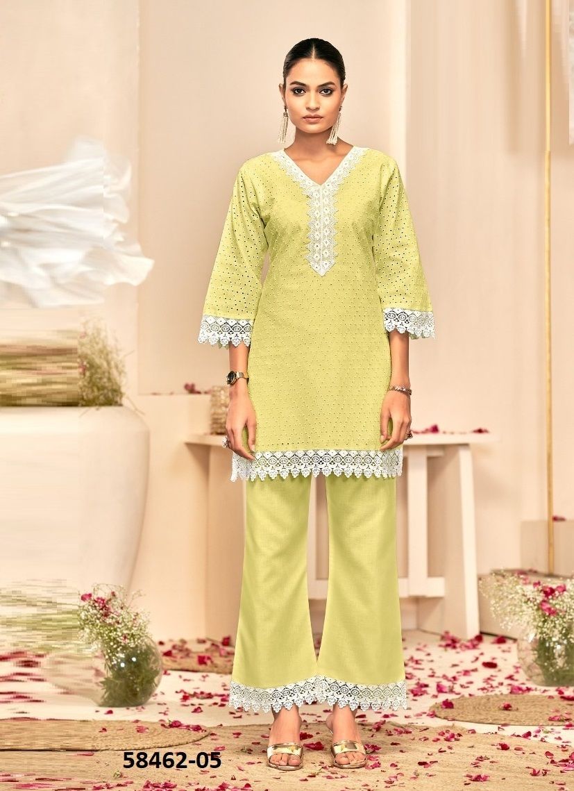 HETAL - Catalog # 58462 (Set of 4 SIZE-SETS [Tops With Bottoms]) by Brand TUNIC HOUSE