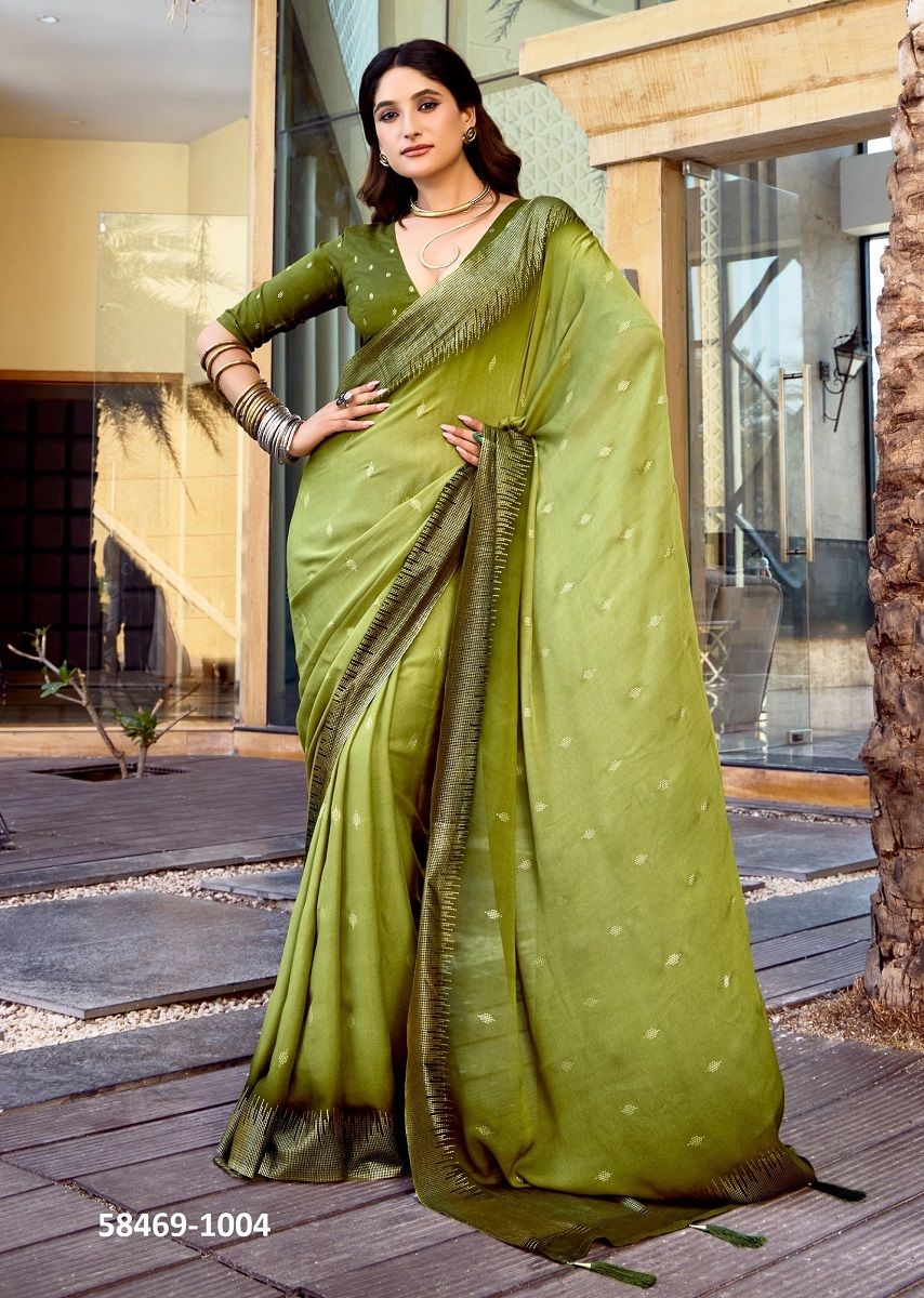 AAROHI - Catalog # 58469 (Set of 6 Sarees) by Brand SHUBH SHREE CREATIONS AAROHI - Catalog # 58469 (Set of 6 Sarees) by Brand SHUBH SHREE CREATIONS