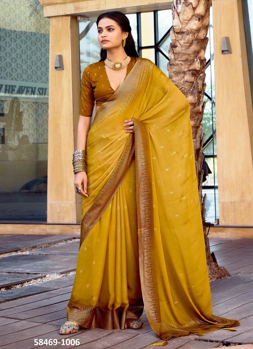 AAROHI - Catalog # 58469 (Set of 6 Sarees) by Brand SHUBH SHREE CREATIONS AAROHI - Catalog # 58469 (Set of 6 Sarees) by Brand SHUBH SHREE CREATIONS