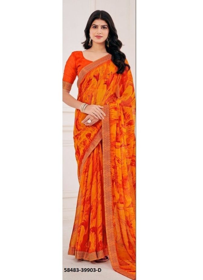 SIMAAYA 30 - Catalog # 58483 (Set of 12 Sarees) by Brand RUCHI SAREES