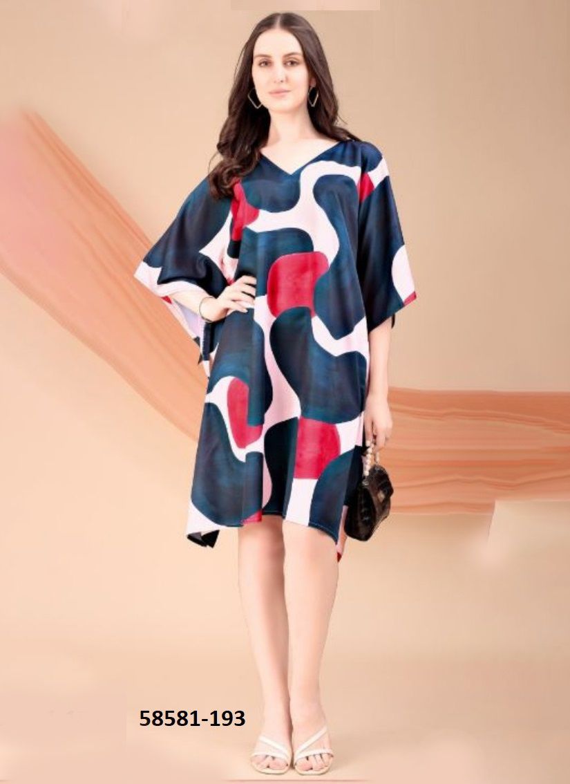 KAFTAN 12 - Catalog # 58581 (Set of 8 Kaftans / Ponchos) by Brand DESI MUSE KAFTAN 12 - Catalog # 58581 (Set of 8 Kaftans / Ponchos) by Brand DESI MUSE