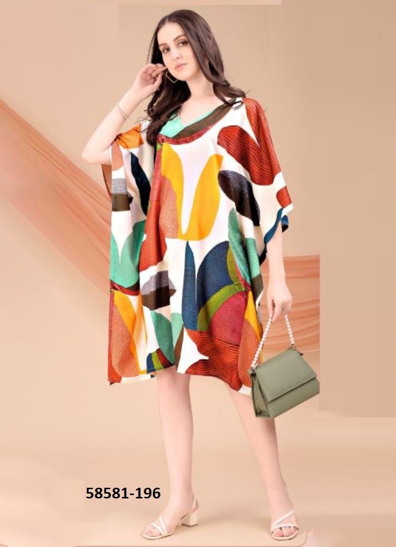 KAFTAN 12 - Catalog # 58581 (Set of 8 Kaftans / Ponchos) by Brand DESI MUSE KAFTAN 12 - Catalog # 58581 (Set of 8 Kaftans / Ponchos) by Brand DESI MUSE