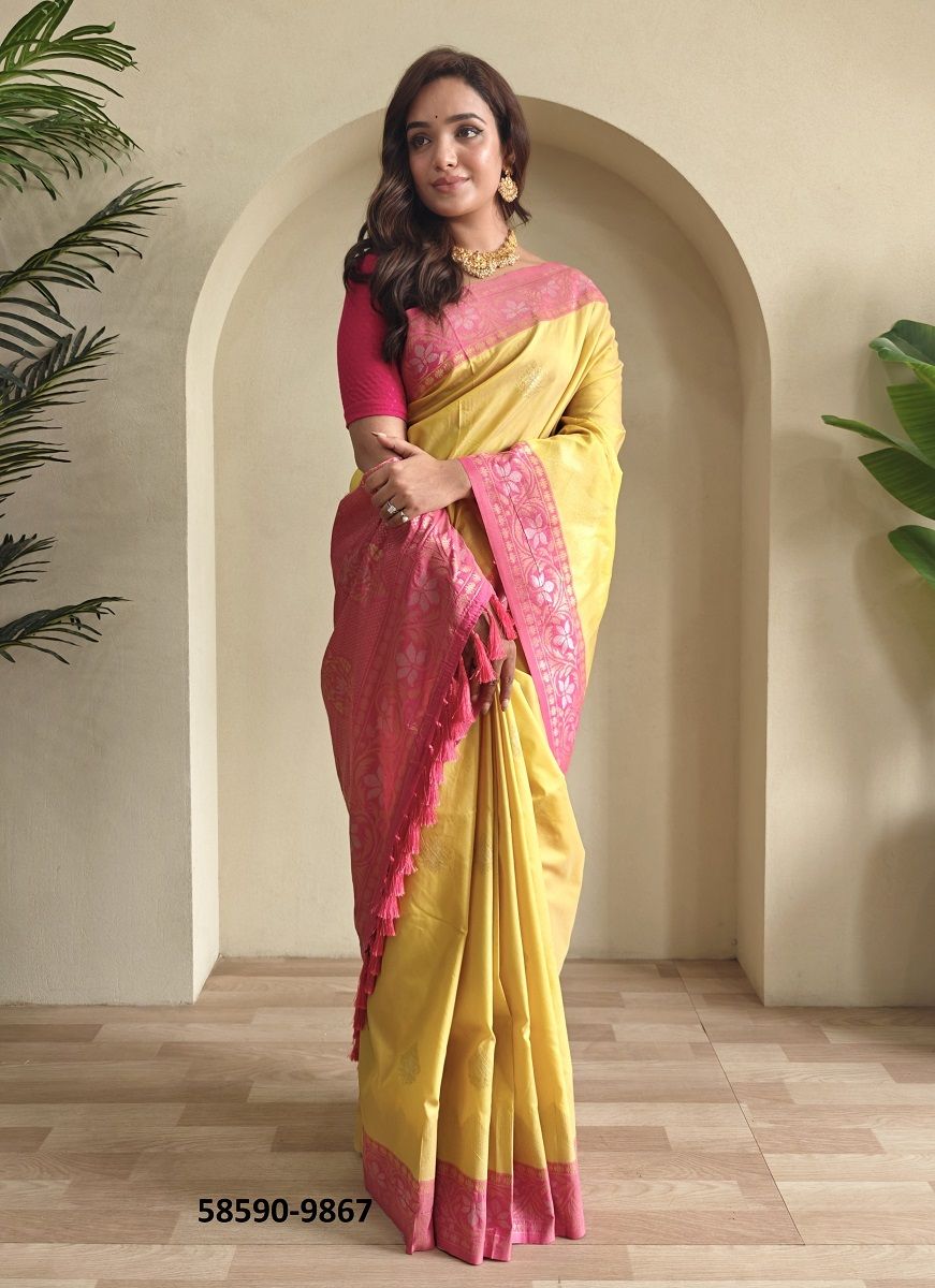 VIDHI - Catalog # 58590 (Set of 15 Sarees) by Brand DESI MUSE
