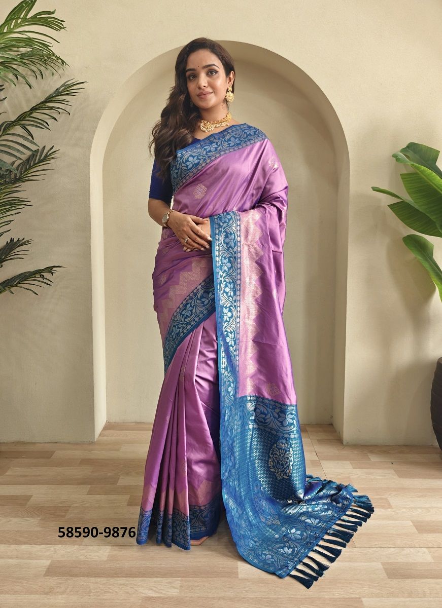 VIDHI - Catalog # 58590 (Set of 15 Sarees) by Brand DESI MUSE