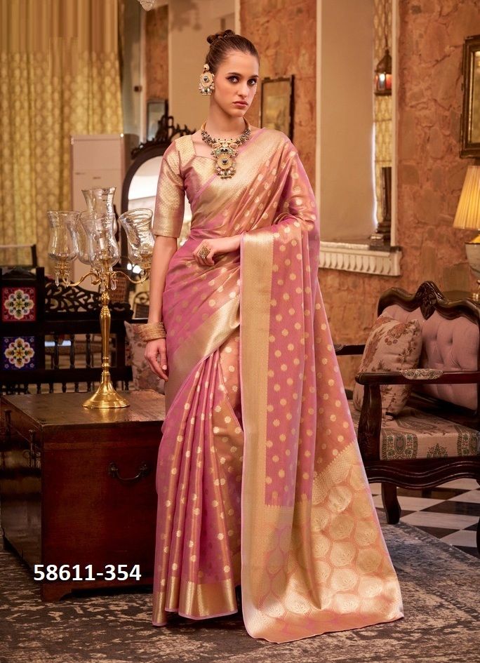 PLUTO SILK - Catalog # 58611 (Set of 6 Sarees) by Brand DESI MUSE PLUTO SILK - Catalog # 58611 (Set of 6 Sarees) by Brand DESI MUSE