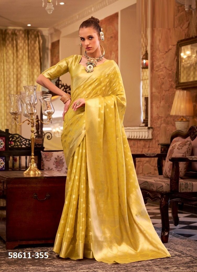PLUTO SILK - Catalog # 58611 (Set of 6 Sarees) by Brand DESI MUSE PLUTO SILK - Catalog # 58611 (Set of 6 Sarees) by Brand DESI MUSE