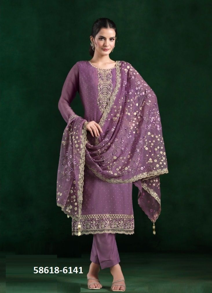 ANIKAA - Catalog # 58618 (Set of 6 Semi-Stitched / Un-Stitched Suits) by Brand VIPUL FASHIONS ANIKAA - Catalog # 58618 (Set of 6 Semi-Stitched / Un-Stitched Suits) by Brand VIPUL FASHIONS