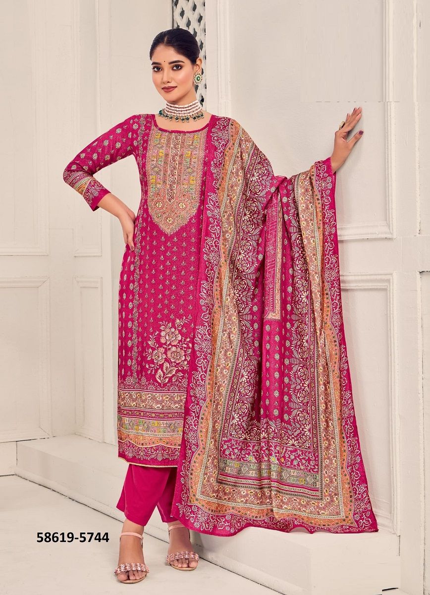 HEAVEN - Catalog # 58619 (Set of 4 Readymade Salwar Suits) by Brand RANGOON