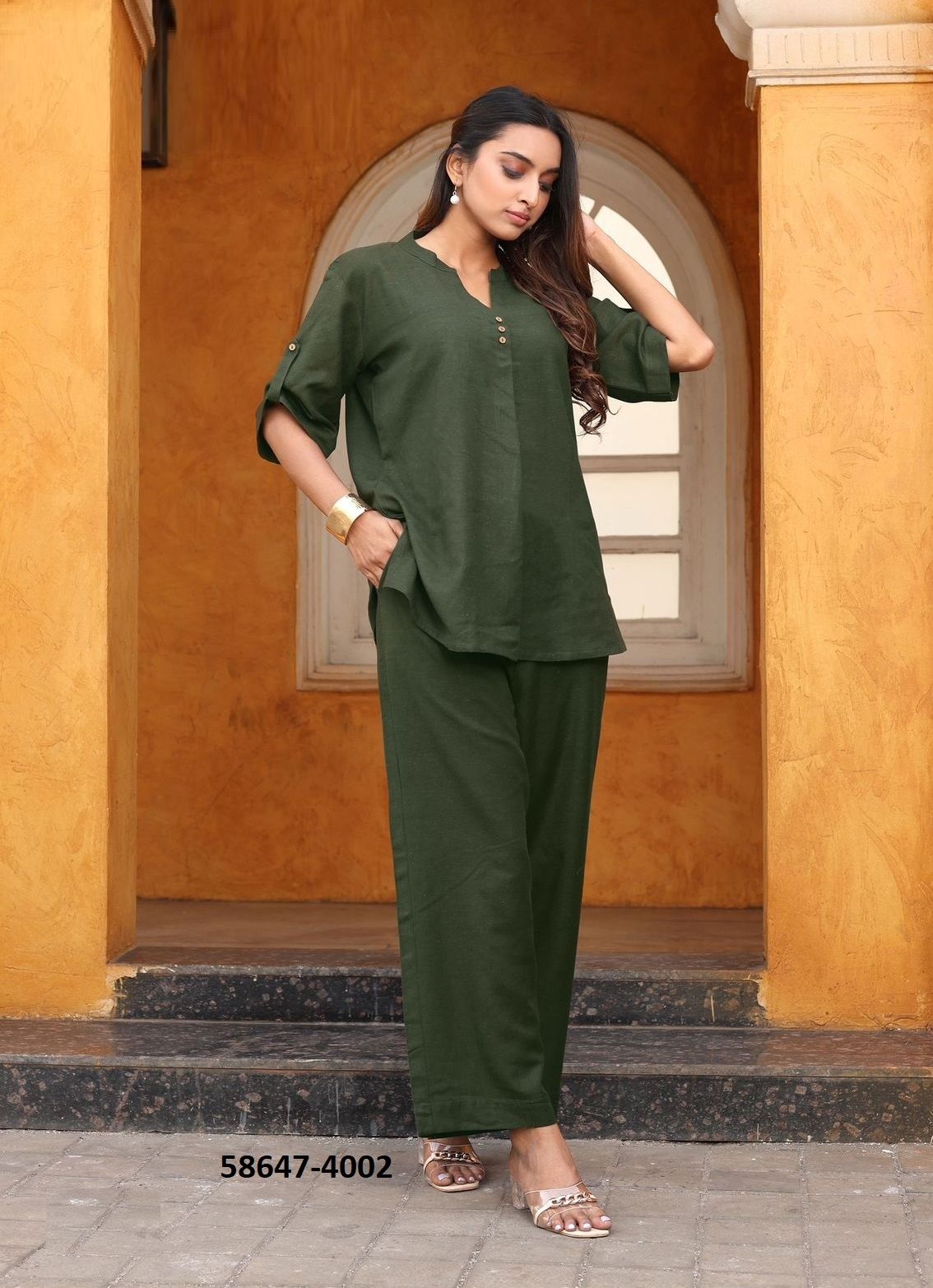OLIVIA - Catalog # 58647 (Set of 6 Tops With Bottoms) by Brand KADLEE FASHION