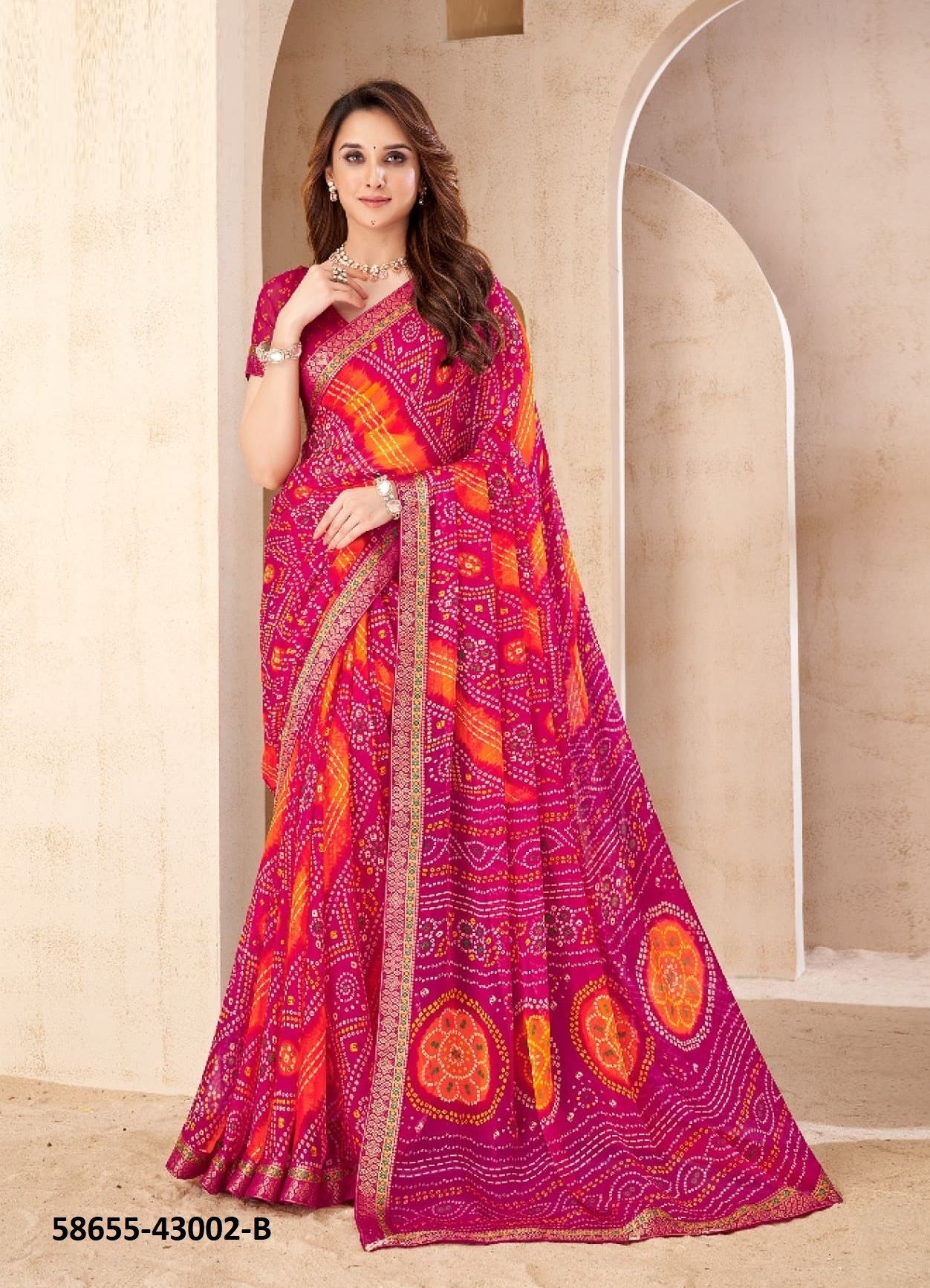 SAVERA 15 - Catalog # 58655 (Set of 12 Sarees) by Brand RUCHI SAREES