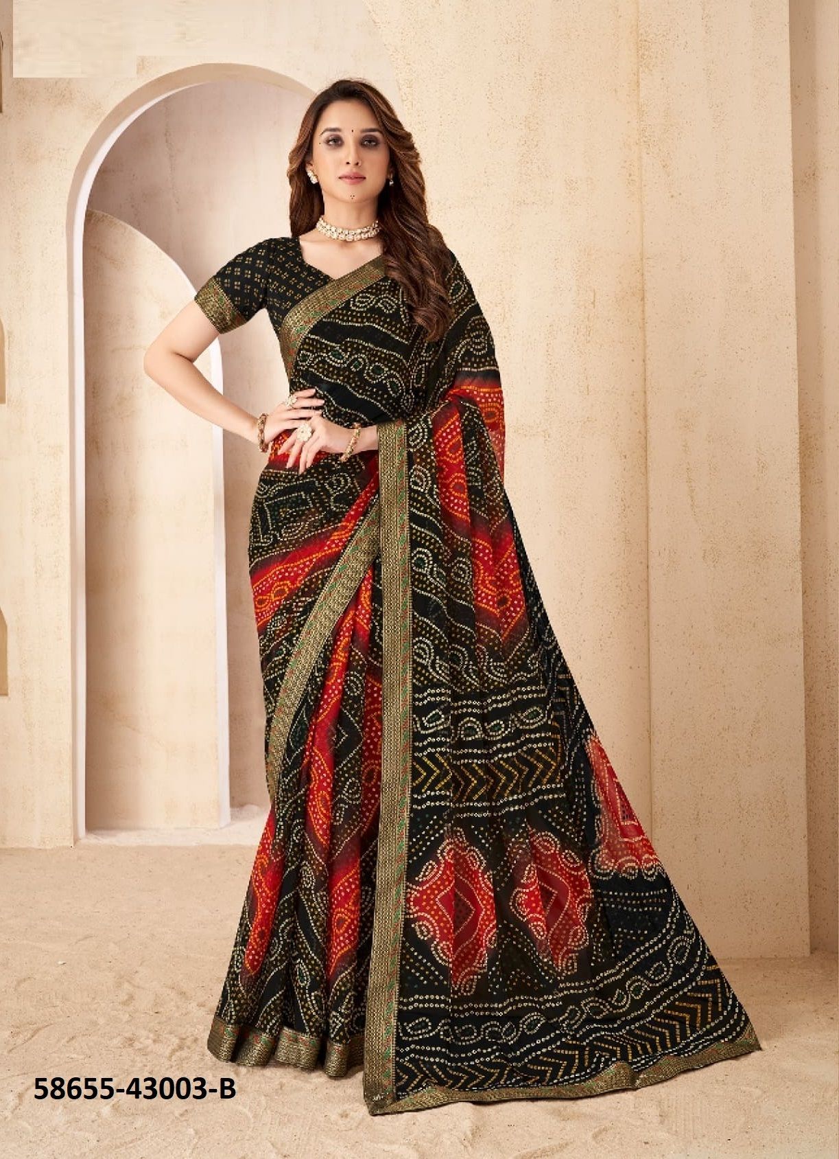SAVERA 15 - Catalog # 58655 (Set of 12 Sarees) by Brand RUCHI SAREES