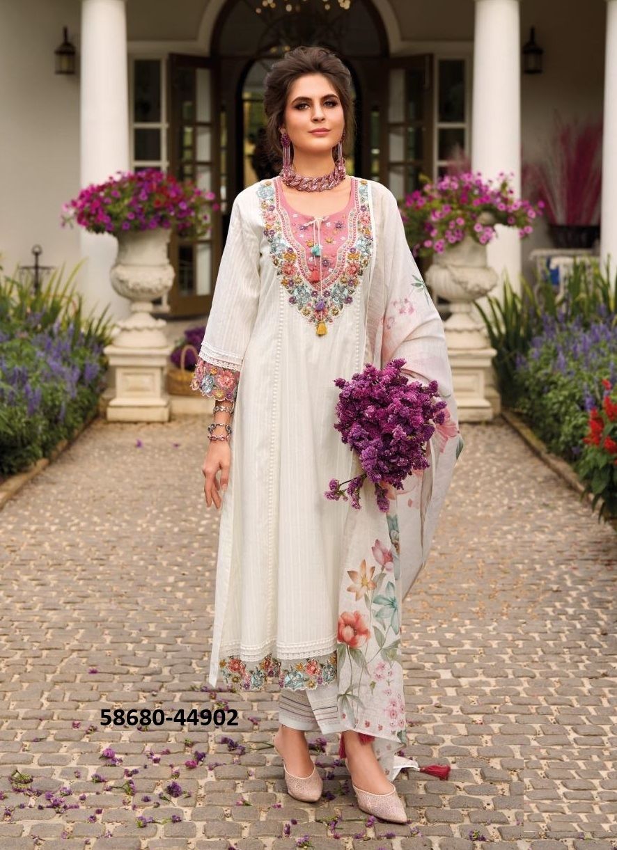 BEGUM 7 - Catalog # 58680 (Set of 5 Readymade Salwar Suits) by Brand KAILEE FASHIONS BEGUM 7 - Catalog # 58680 (Set of 5 Readymade Salwar Suits) by Brand KAILEE FASHIONS