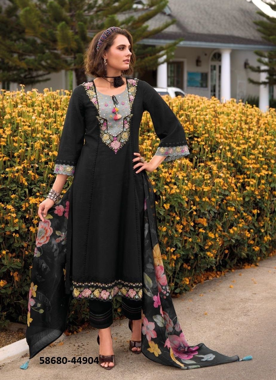 BEGUM 7 - Catalog # 58680 (Set of 5 Readymade Salwar Suits) by Brand KAILEE FASHIONS BEGUM 7 - Catalog # 58680 (Set of 5 Readymade Salwar Suits) by Brand KAILEE FASHIONS