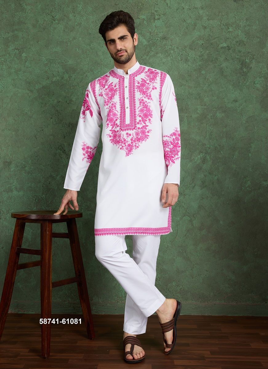 RAJWARA STYLE - Catalog # 58741 (Set of 2 Men's Ethnic Wear) by Brand DESI MUSE RAJWARA STYLE - Catalog # 58741 (Set of 2 Men's Ethnic Wear) by Brand DESI MUSE