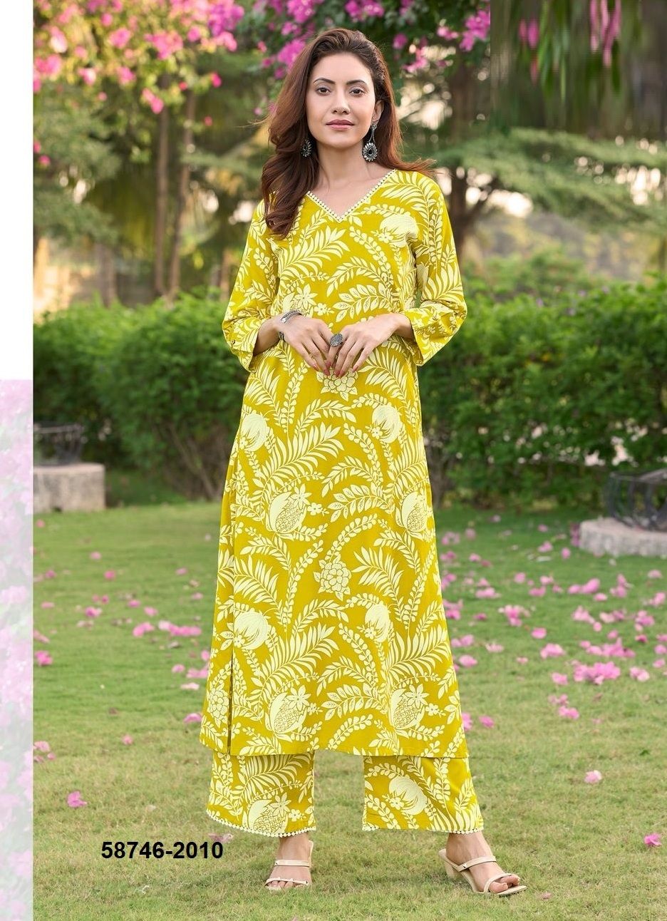 SULEKHA 2 - Catalog # 58746 (Set of 6 Tops With Bottoms) by Brand MITTOO