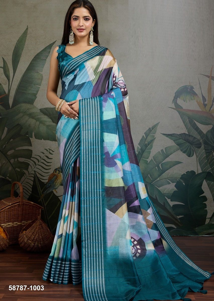 ERA - Catalog # 58787 (Set of 10 Sarees) by Brand SR SAREES