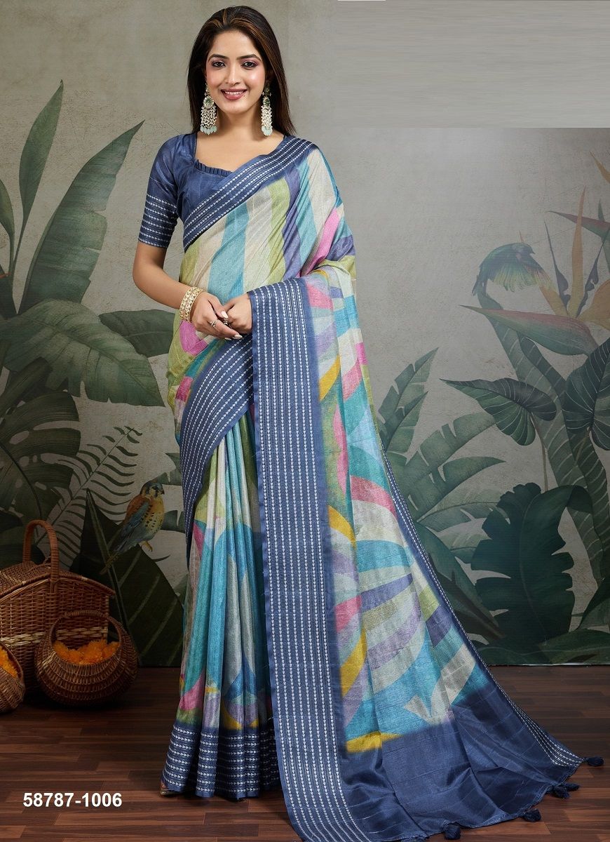 ERA - Catalog # 58787 (Set of 10 Sarees) by Brand SR SAREES