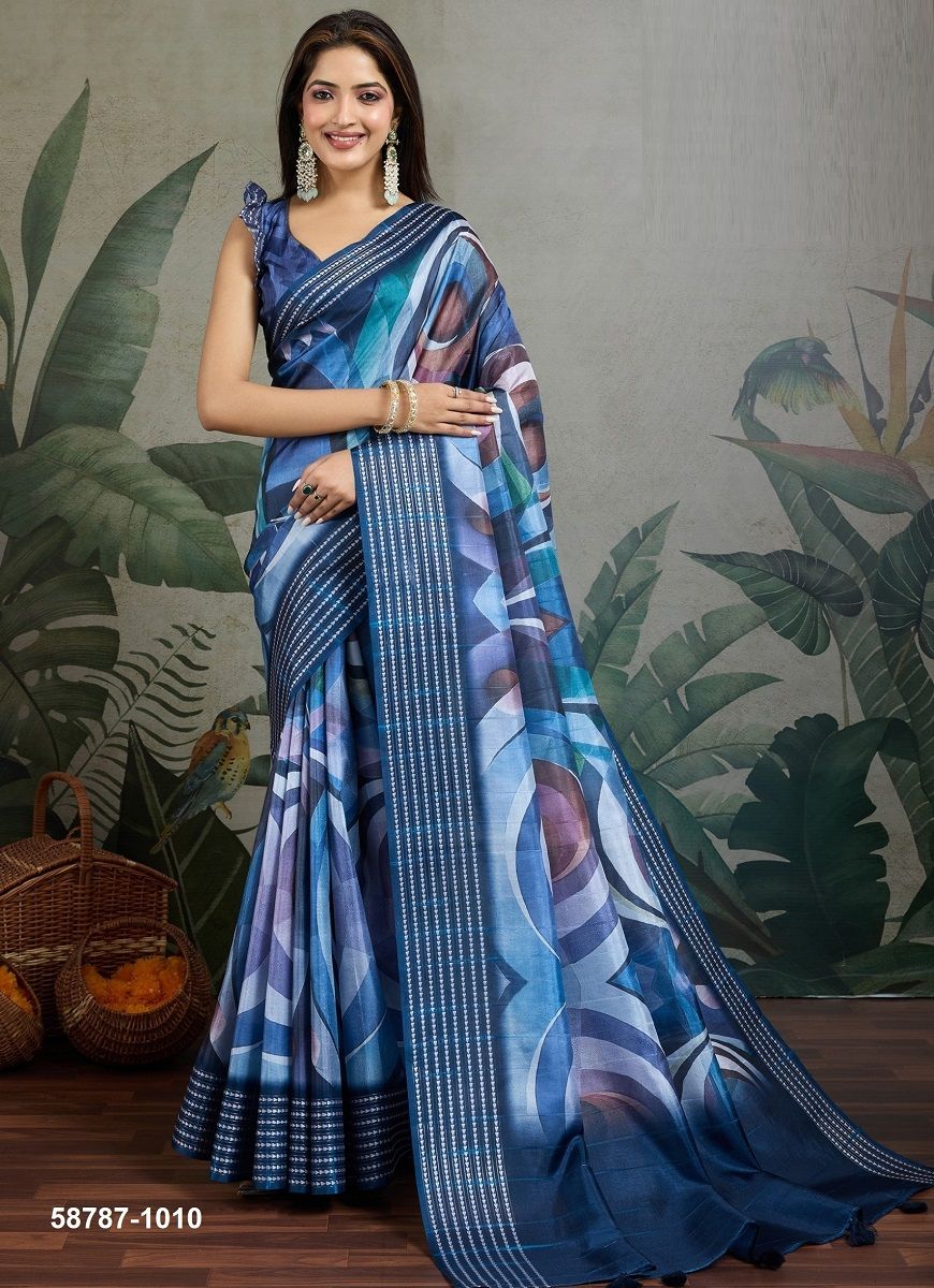 ERA - Catalog # 58787 (Set of 10 Sarees) by Brand SR SAREES