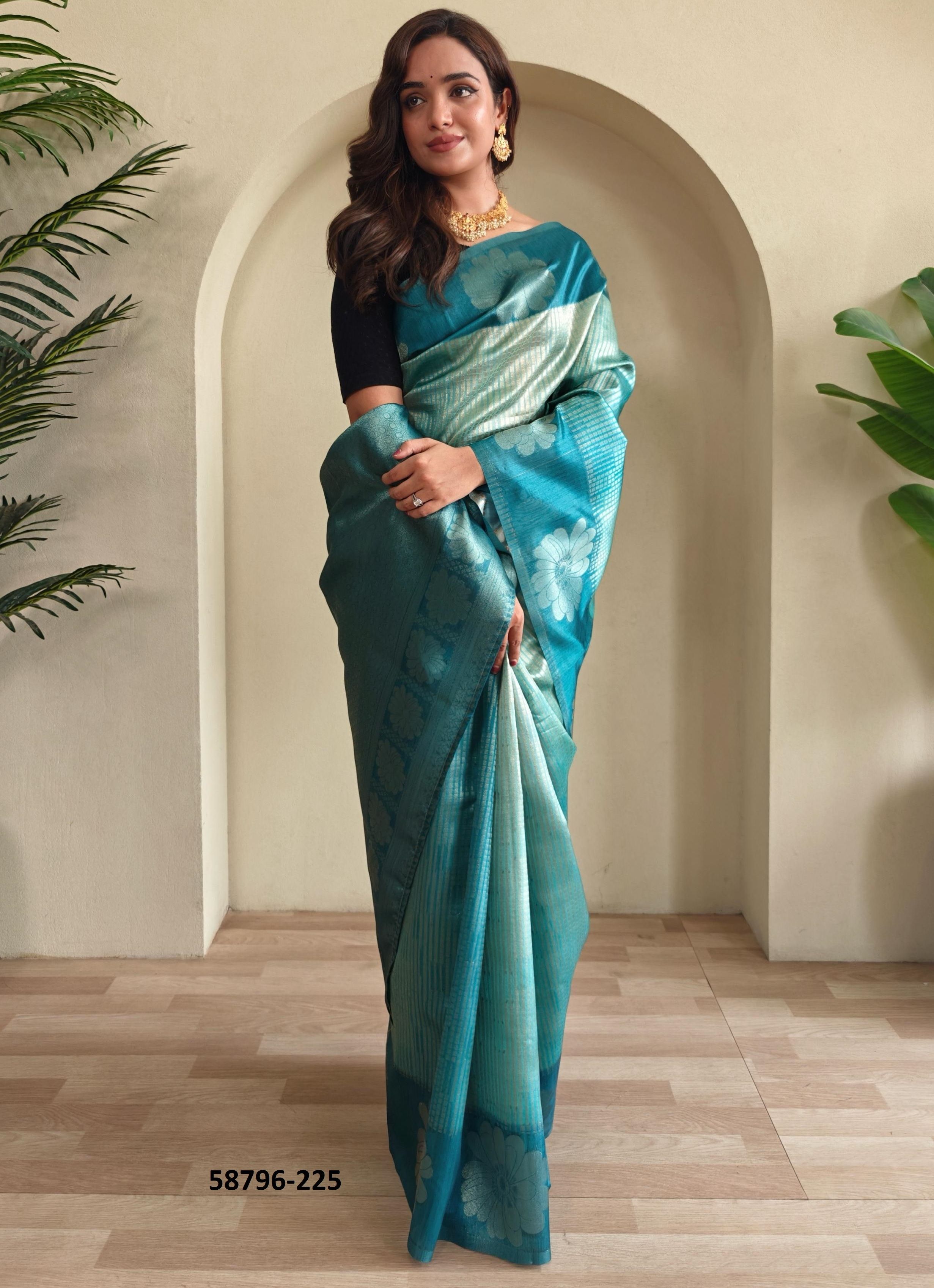 MORVI - Catalog # 58796 (Set of 6 Sarees) by Brand DESI MUSE