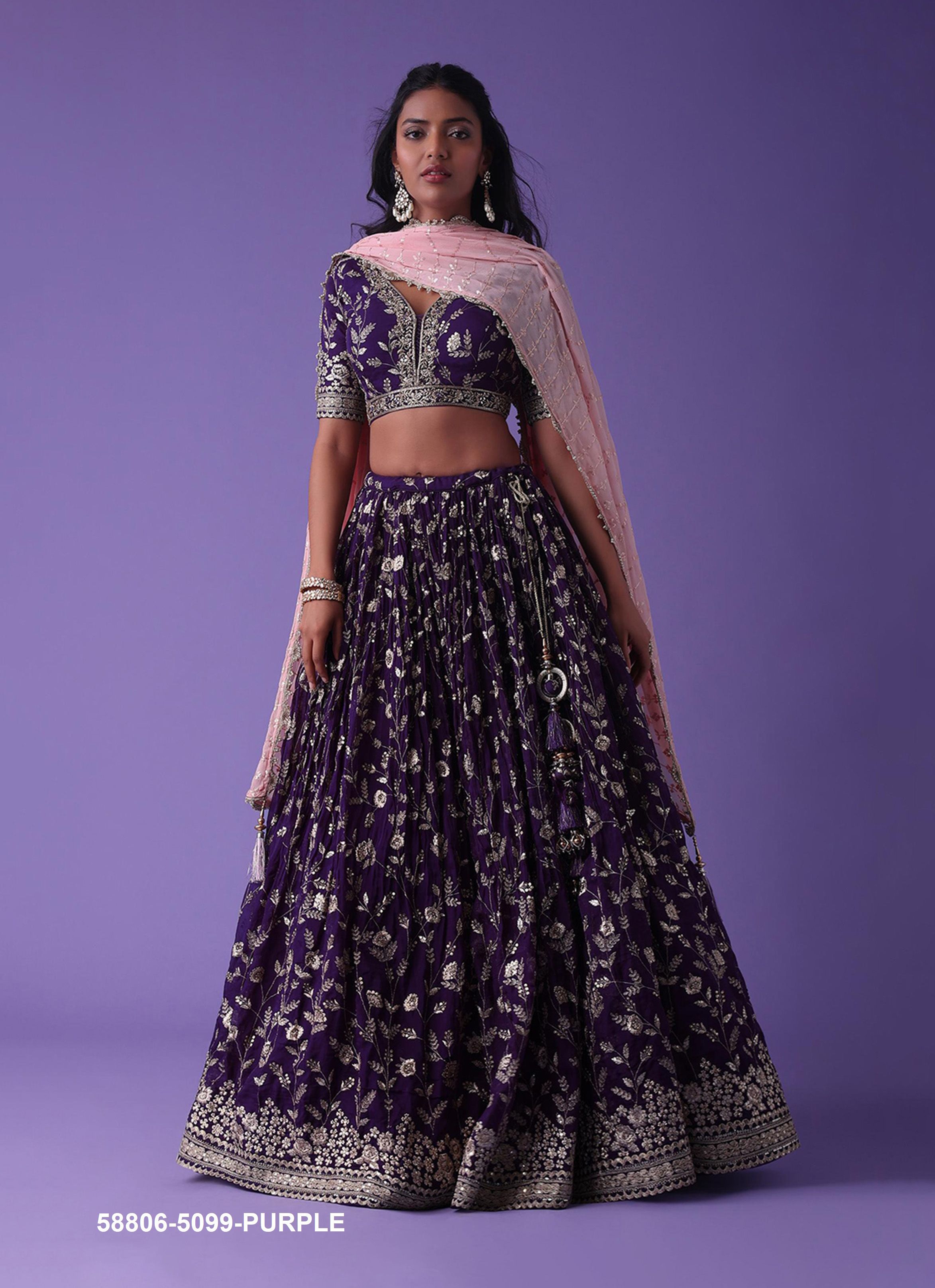 VOLUME 28 - Catalog # 58806 (Set of 11 Semi-Stitched Lehengas) by Brand DESI MUSE