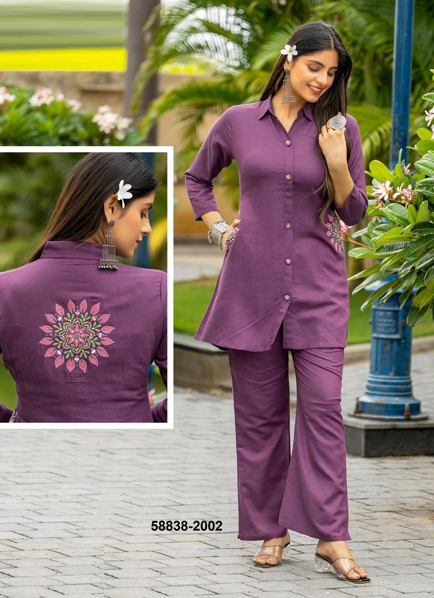 ELINA - Catalog # 58838 (Set of 4 Tops With Bottoms) by Brand WOOGLEE FASHIONS