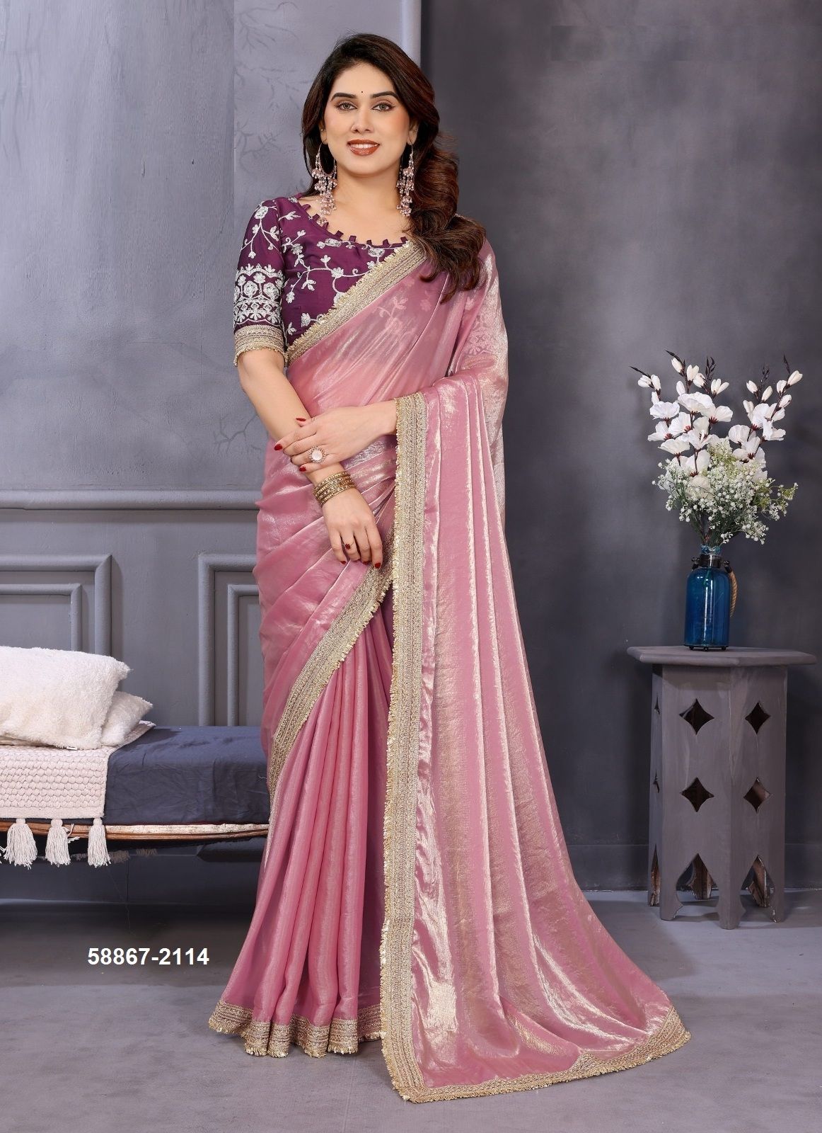 IRA CLOTH 3 - Catalog # 58867 (Set of 7 Sarees) by Brand PRIMA IRA CLOTH 3 - Catalog # 58867 (Set of 7 Sarees) by Brand PRIMA
